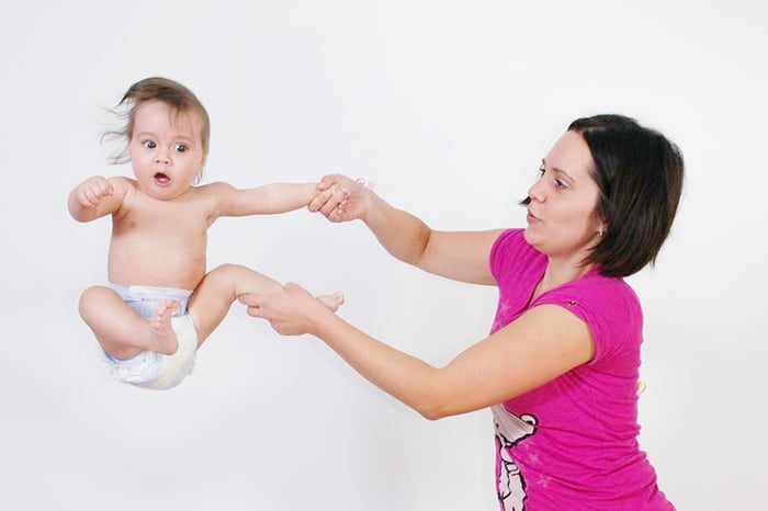 Упражнение из комплекса динамической гимнастики для малышей