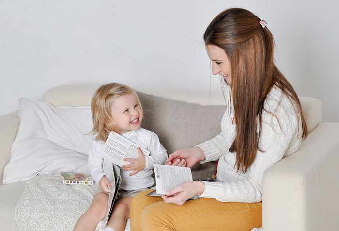 Занятие с ребенком на развитие речи