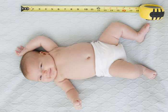 Измерение роста малыша