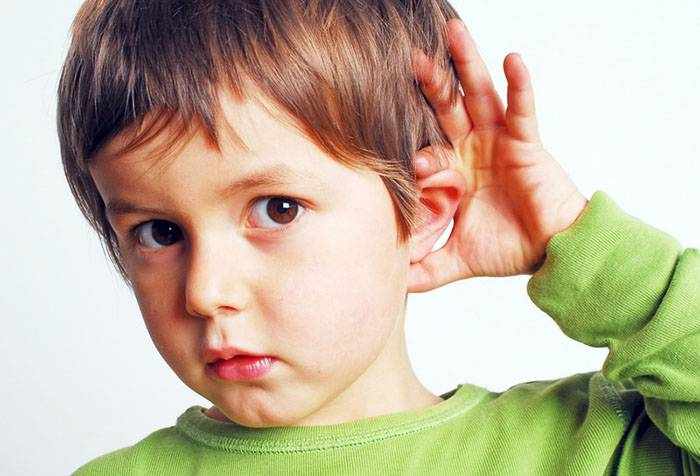 Проблемы со слухом у ребенка