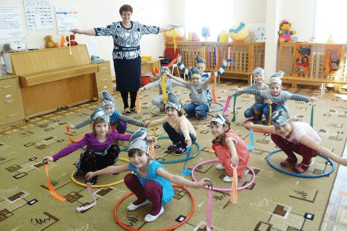 Подвижные игры в детском саду