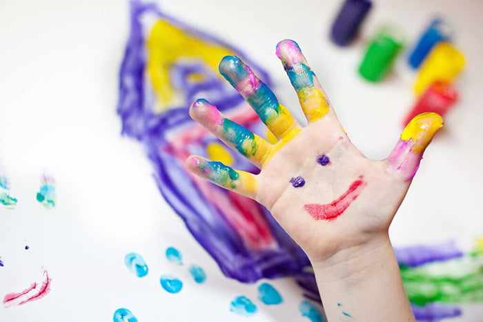 Детские пальчиковые краски