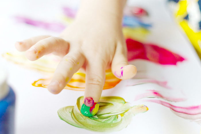 Рисование пальчиковыми красками