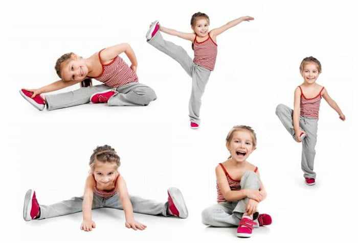 Упражнения для растяжки для детей