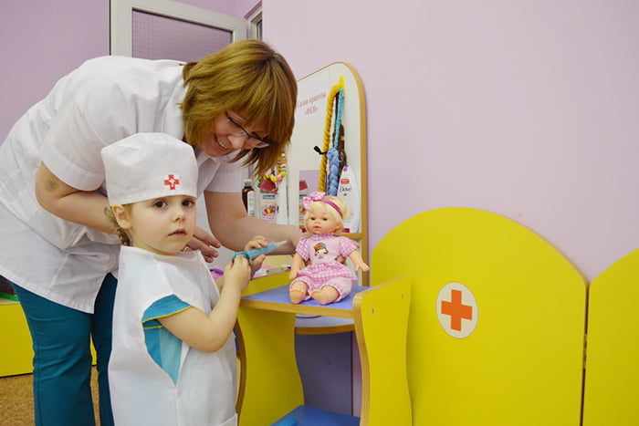 Игра Больница в детском саду