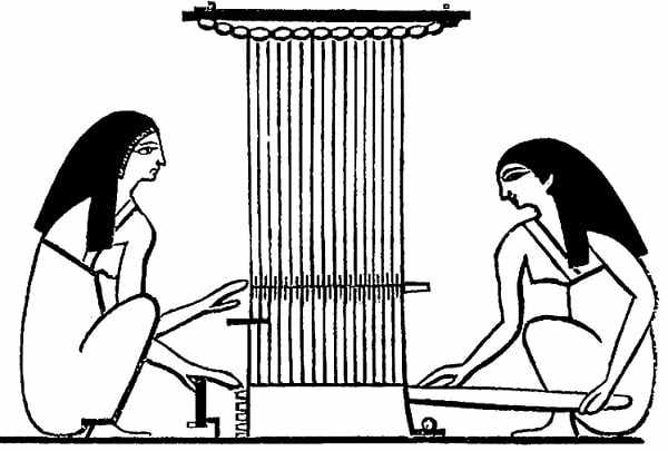 Возделывание льна в древнем Египте